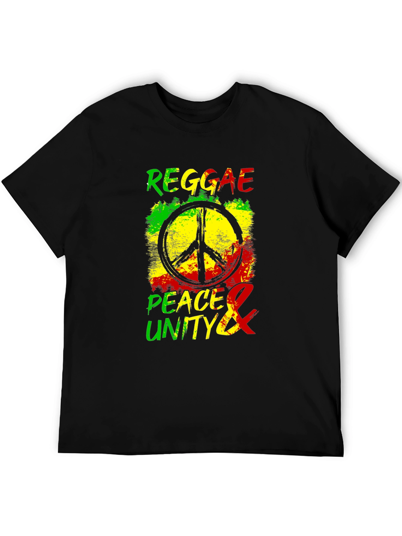 Reggae Peace & Unity Graphic T-Shirt