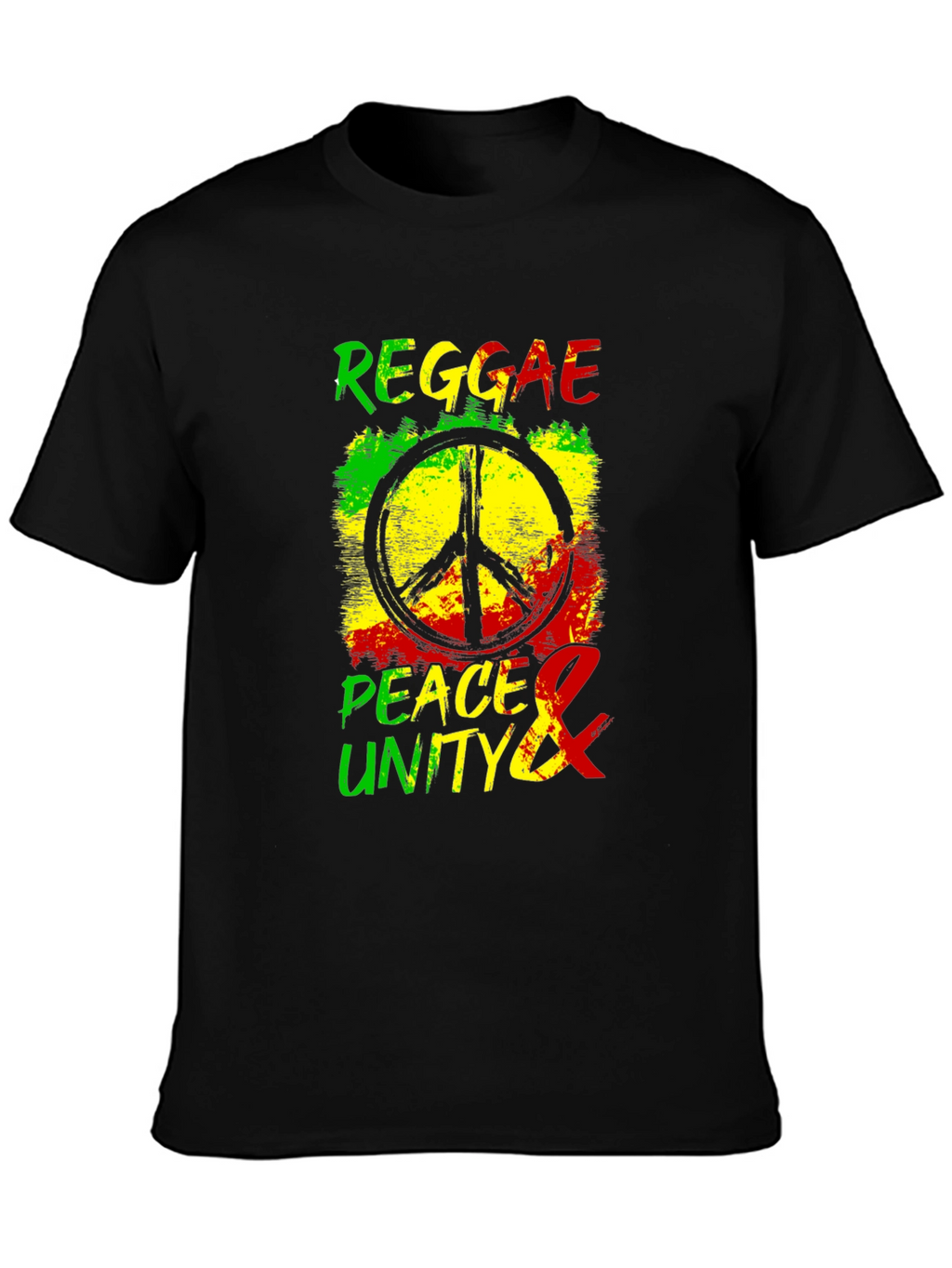 Reggae Peace & Unity Graphic T-Shirt