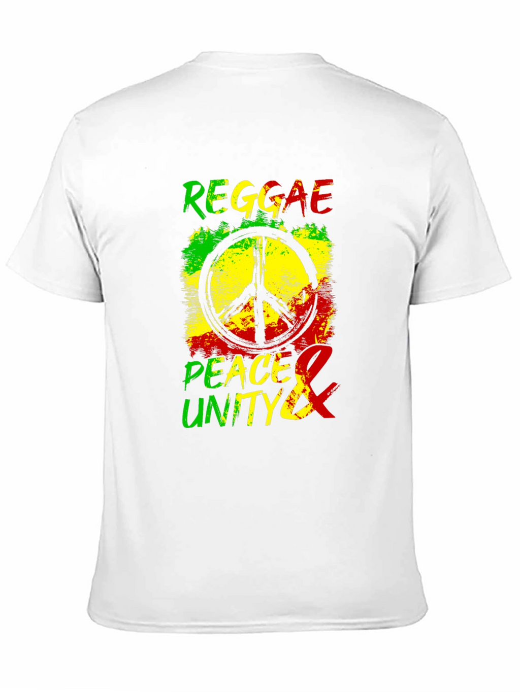Reggae Peace & Unity Graphic T-Shirt