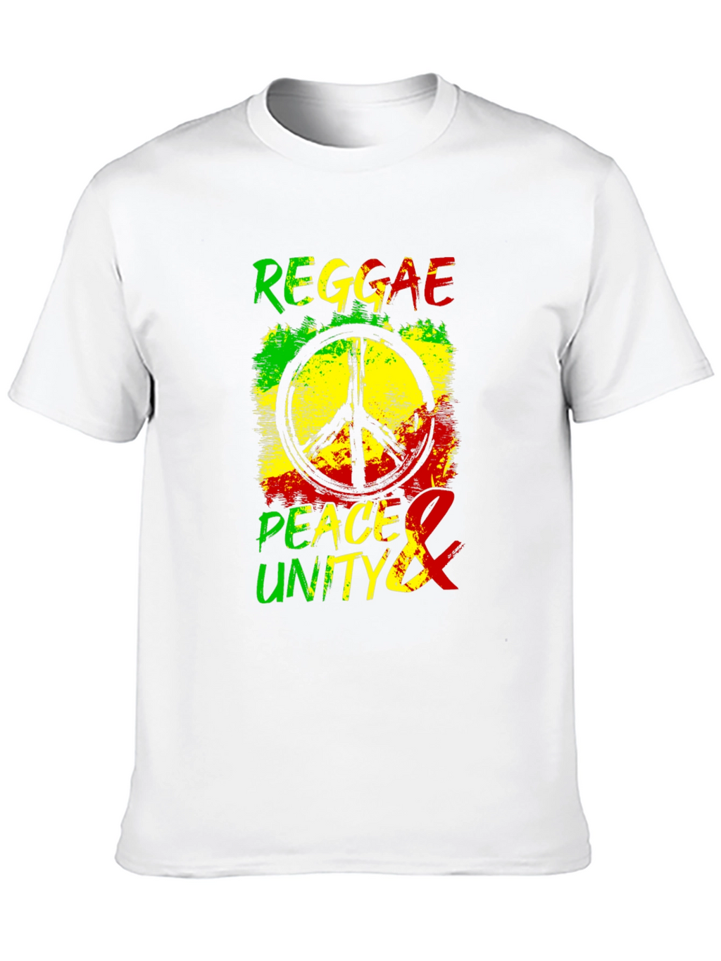 Reggae Peace & Unity Graphic T-Shirt