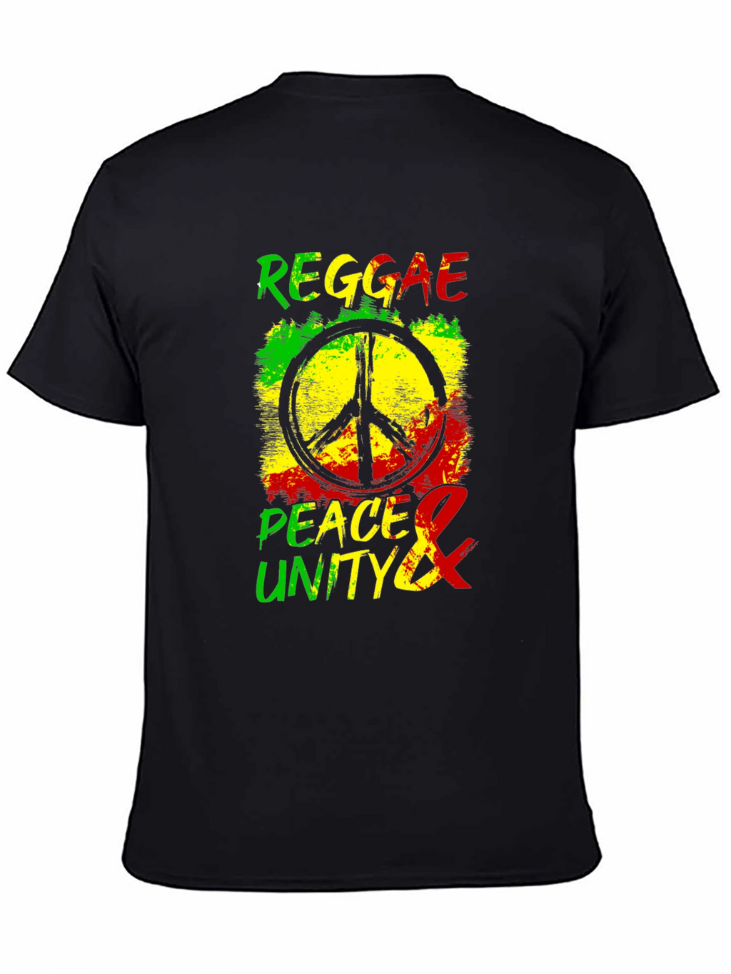 Reggae Peace & Unity Graphic T-Shirt