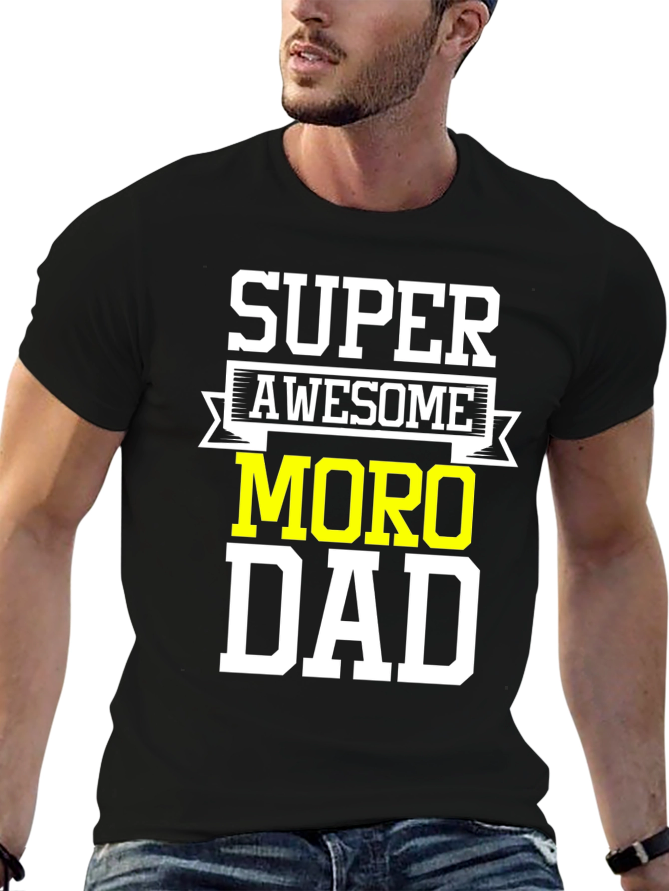 Super Awesome Moro Dad T-Shirt