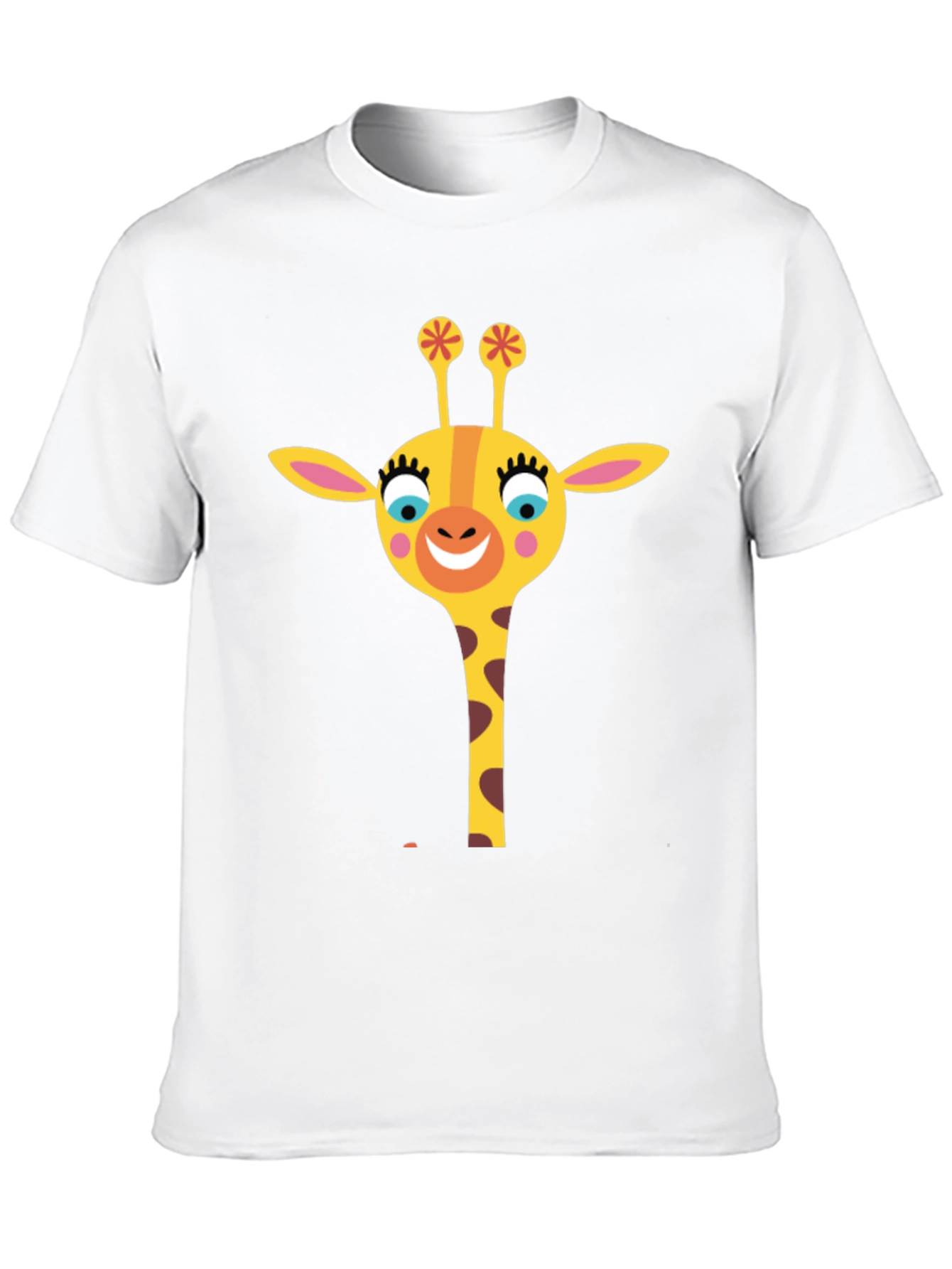Giraffe Graphic Tee - Fun & Stylish Black T-Shirt