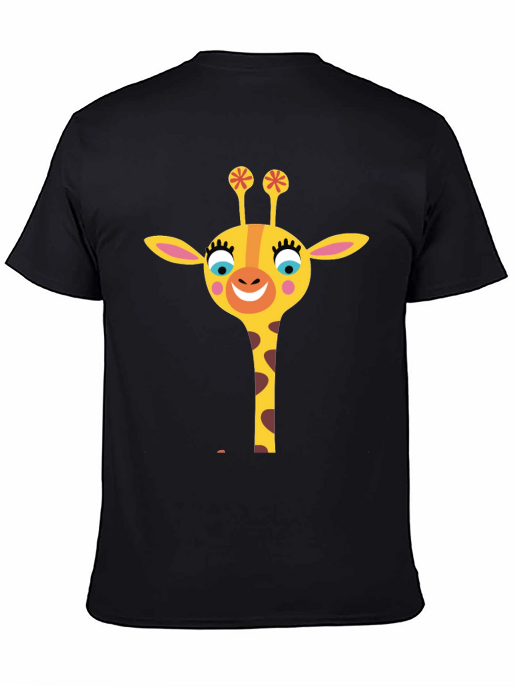 Giraffe Graphic Tee - Fun & Stylish Black T-Shirt
