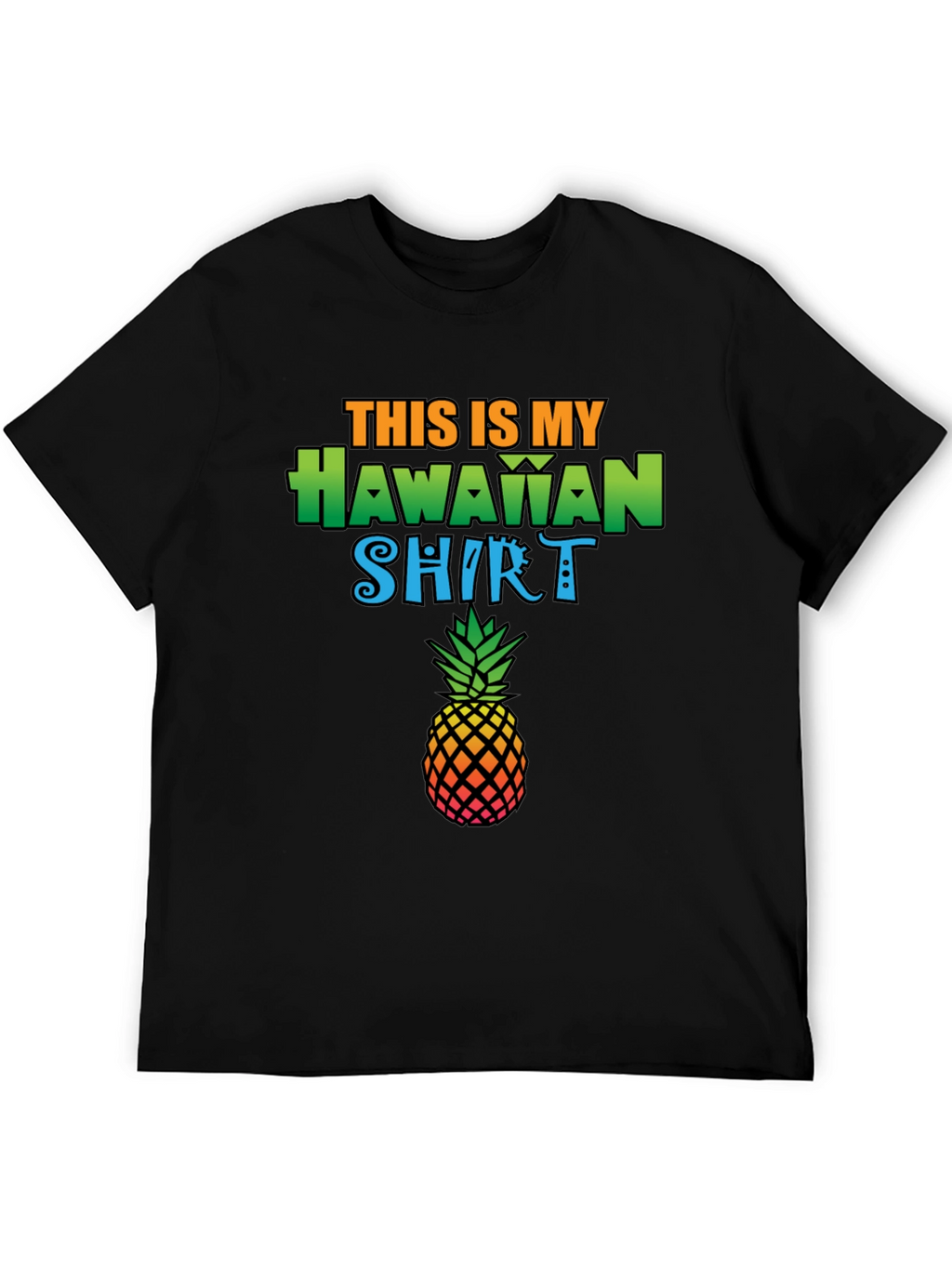 Tropical Pineapple Hawaiian Shirt