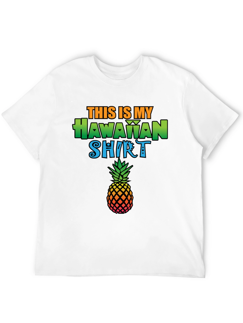 Tropical Pineapple Hawaiian Shirt