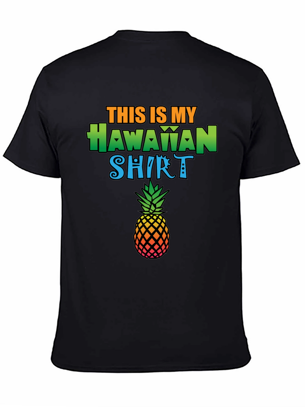 Tropical Pineapple Hawaiian Shirt