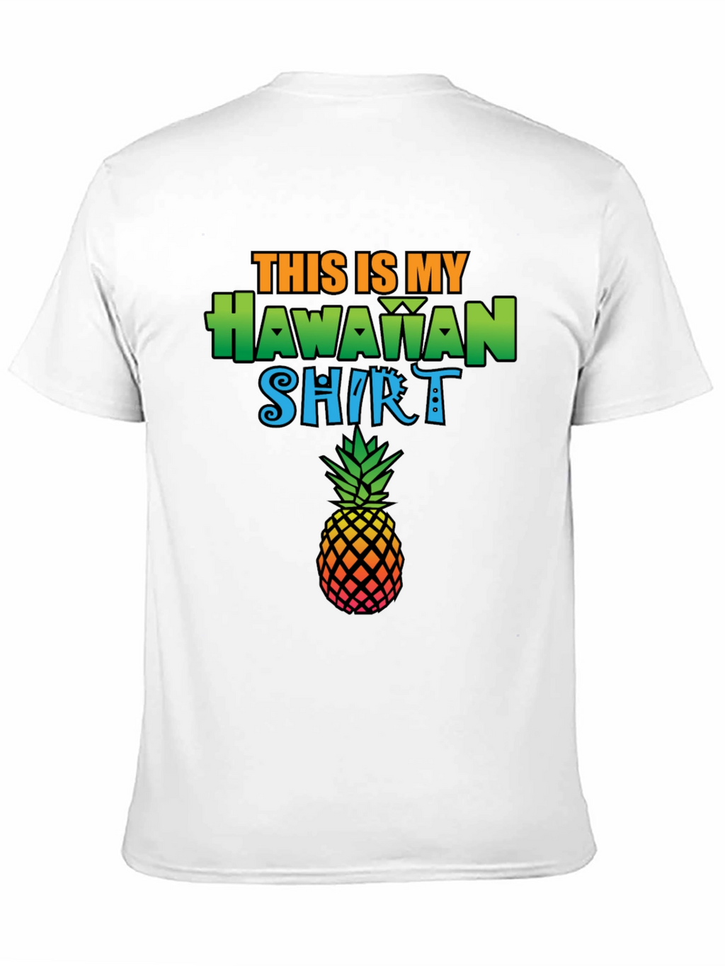 Tropical Pineapple Hawaiian Shirt