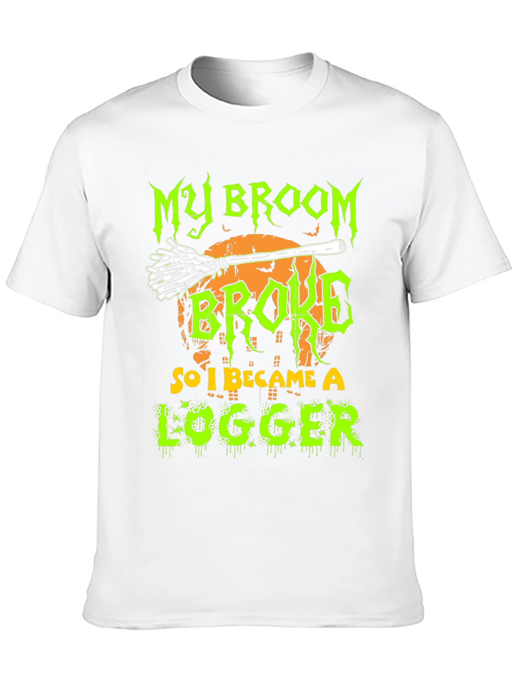 Funny Halloween Logger T-Shirt