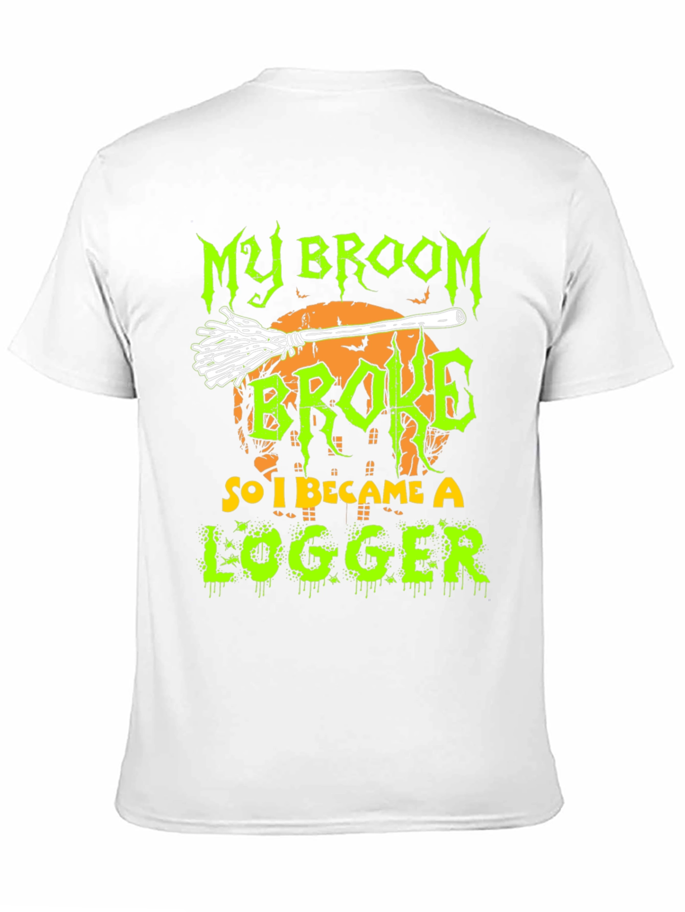 Funny Halloween Logger T-Shirt