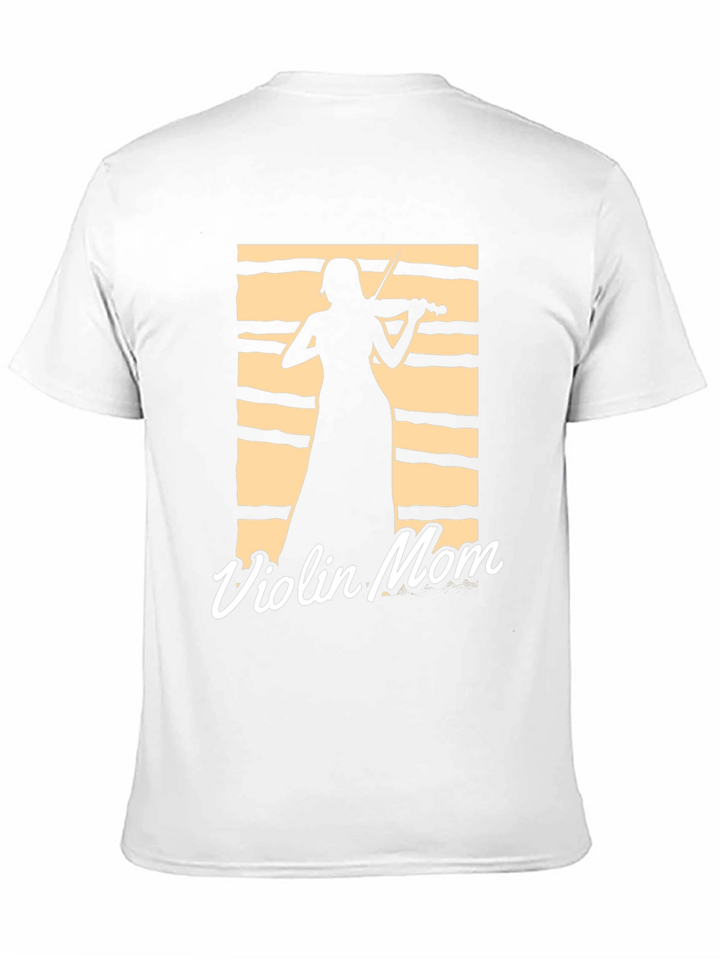 Violin Mom T-Shirt - Musician Silhouette Tee