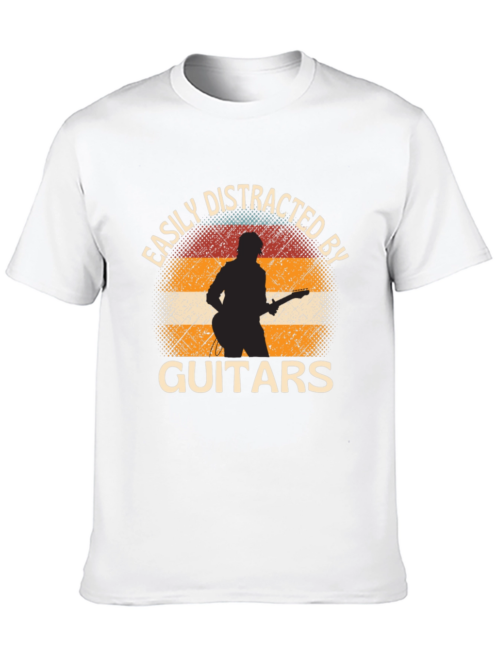 Easily Distracted By Guitars Graphic Tee