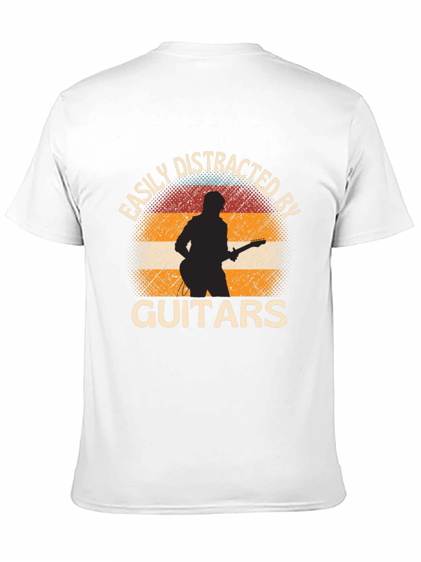 Easily Distracted By Guitars Graphic Tee