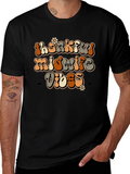 Thankful Midwife Vibes Black T-Shirt