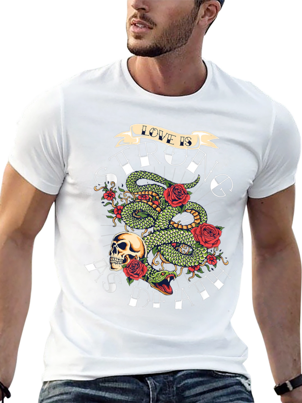 Love is Strong As Death Graphic Tee