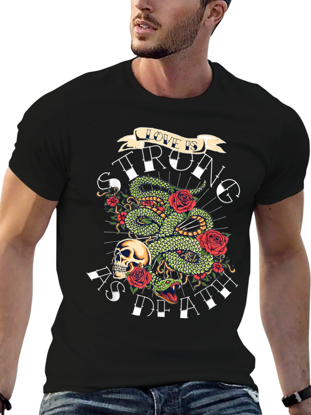 Love is Strong As Death Graphic Tee