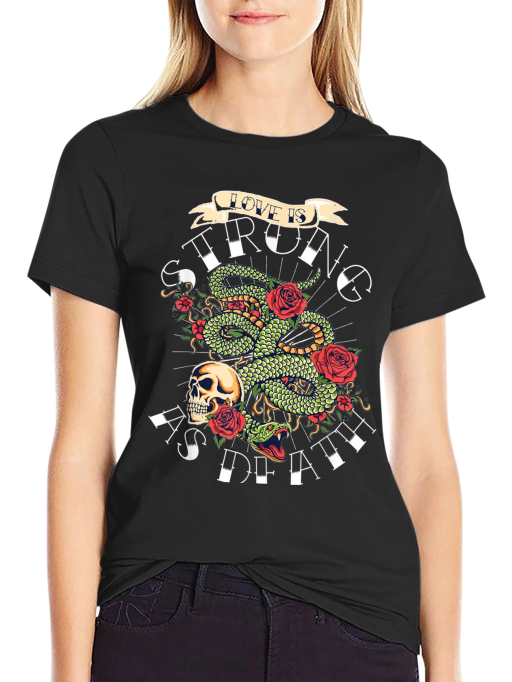 Love is Strong As Death Graphic Tee