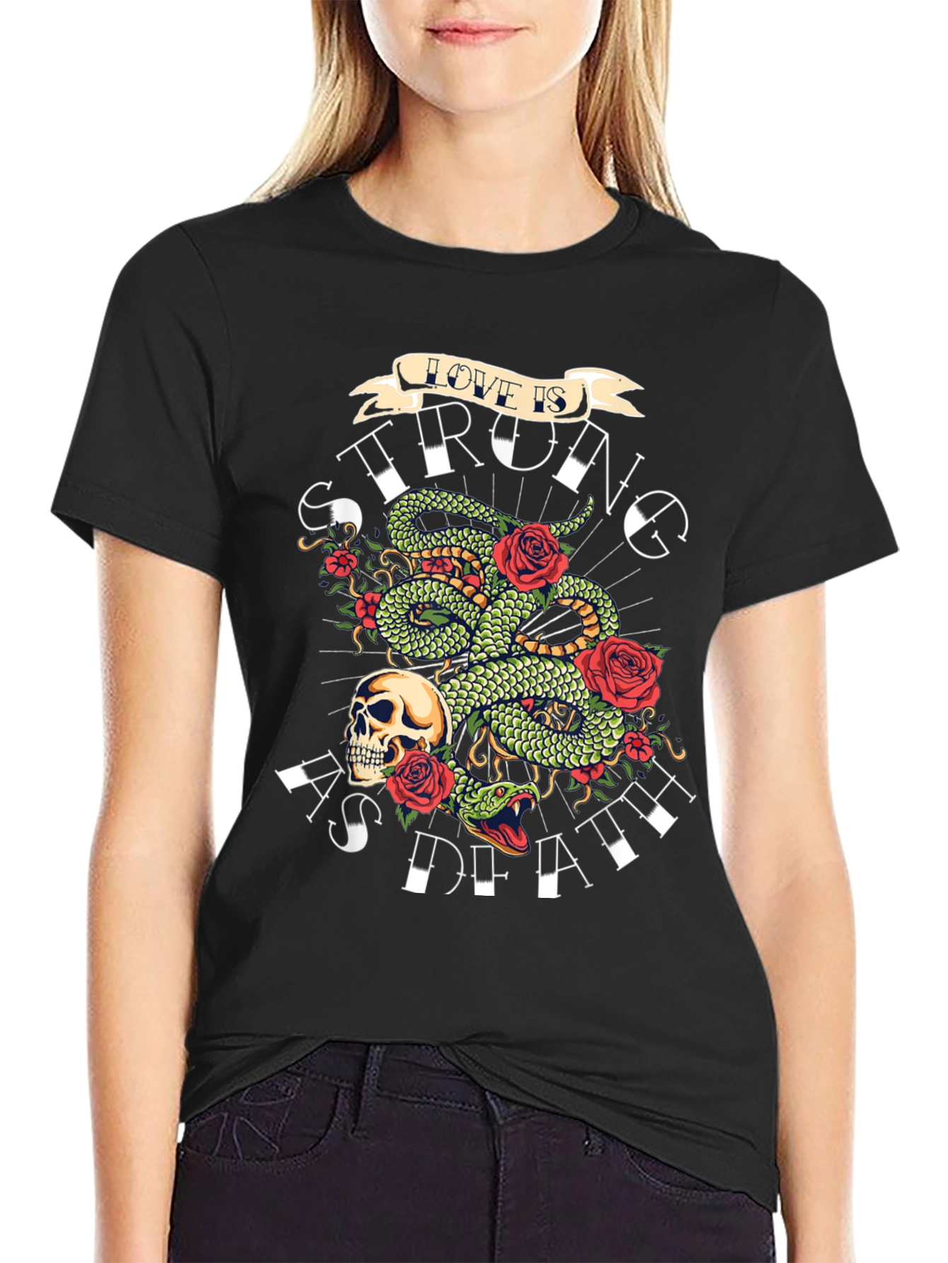 Love is Strong As Death Graphic Tee