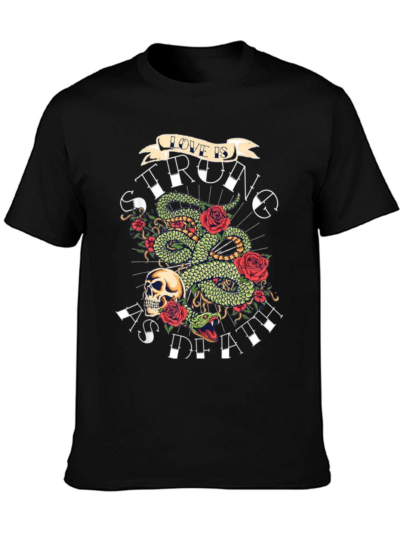 Love is Strong As Death Graphic Tee