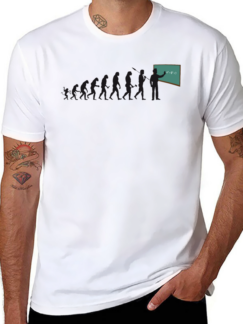 Math Teacher Graphic T-Shirt
