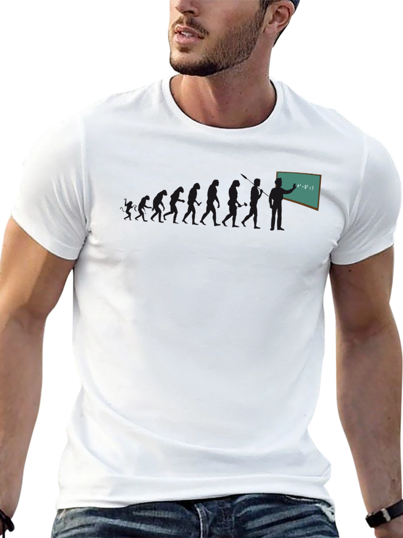 Math Teacher Graphic T-Shirt