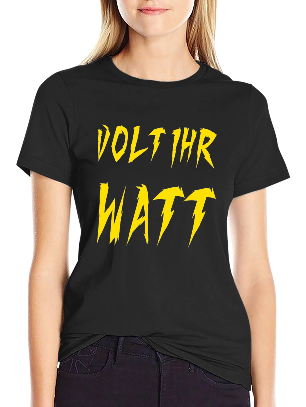 Volt Ihr Watt T-Shirt - Electrician Humor Tee