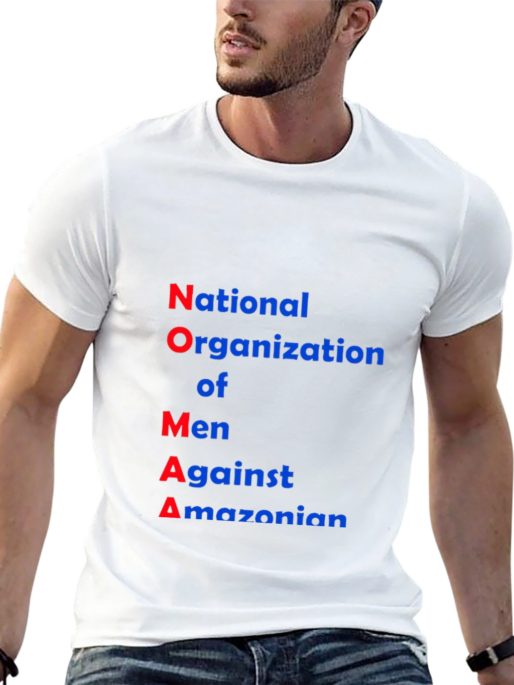 NOMA T-Shirt: National Organization of Men Against Amazonian