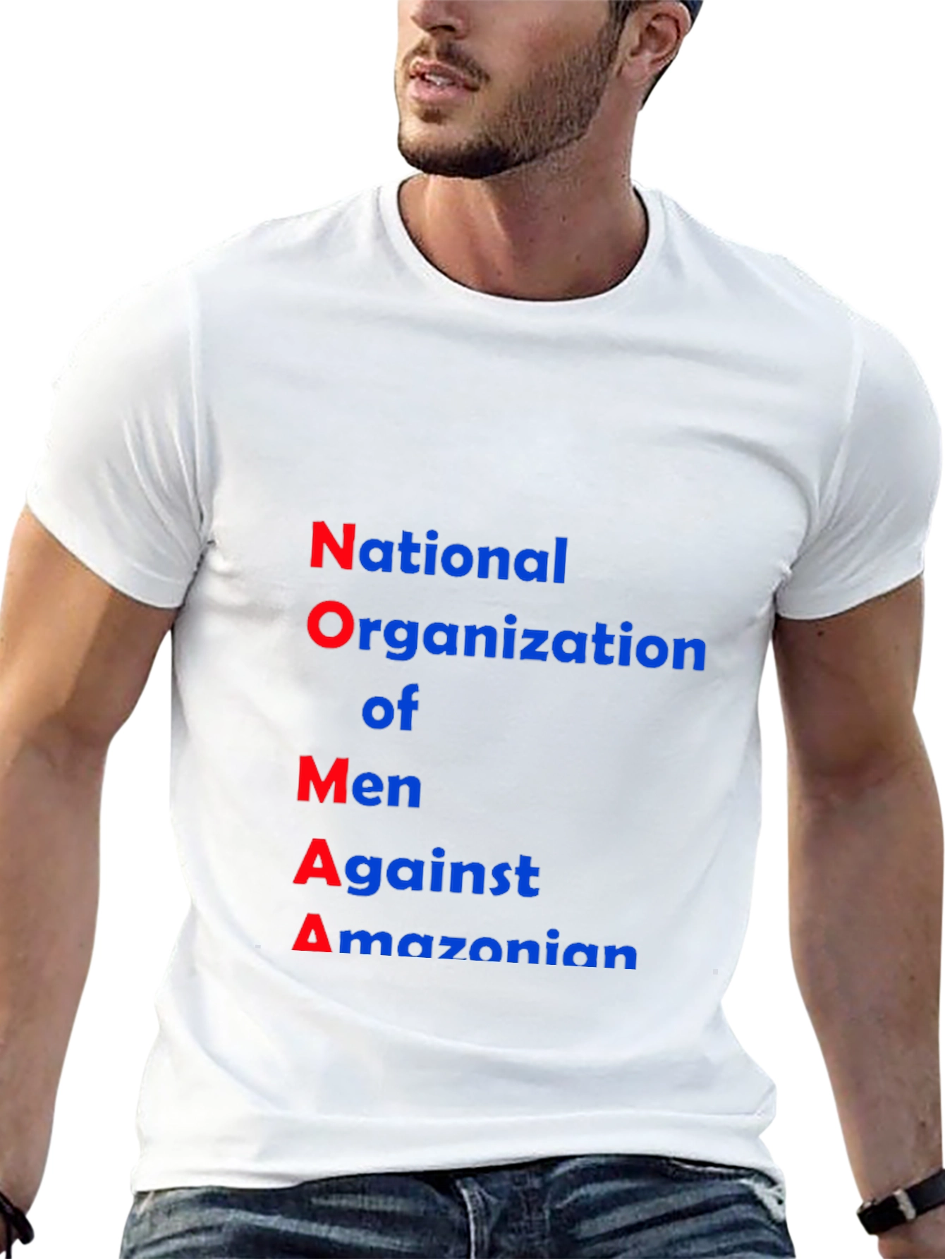 NOMA T-Shirt: National Organization of Men Against Amazonian