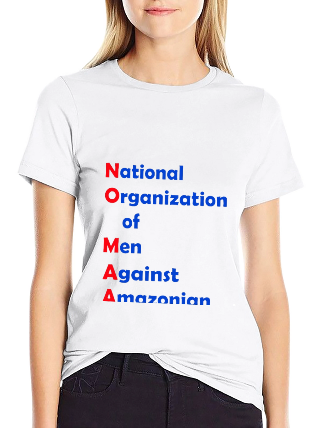 NOMA T-Shirt: National Organization of Men Against Amazonian