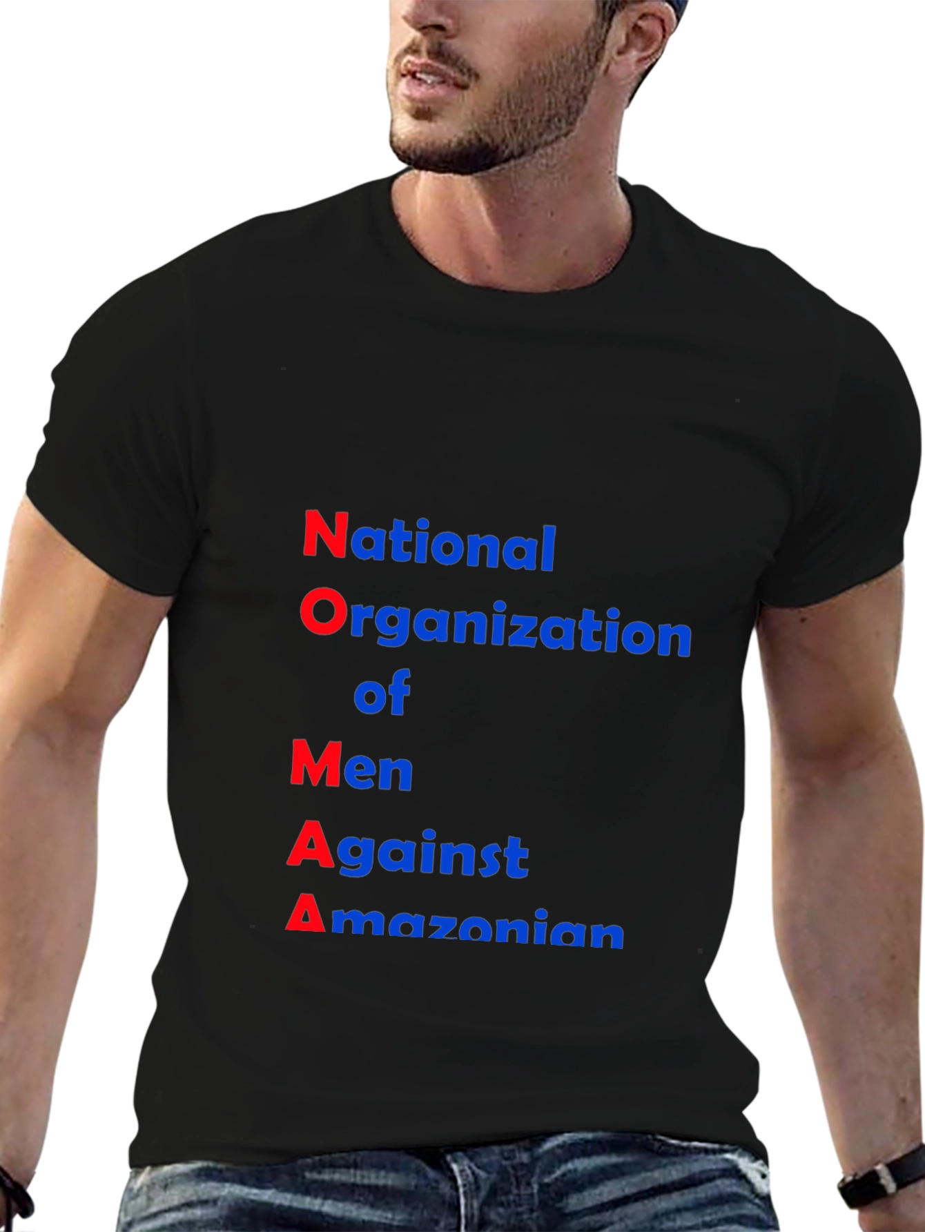 NOMA T-Shirt: National Organization of Men Against Amazonian