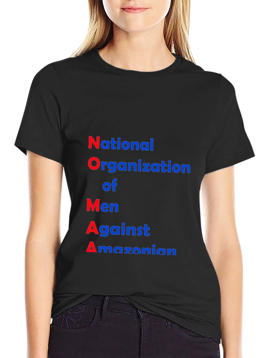 NOMA T-Shirt: National Organization of Men Against Amazonian