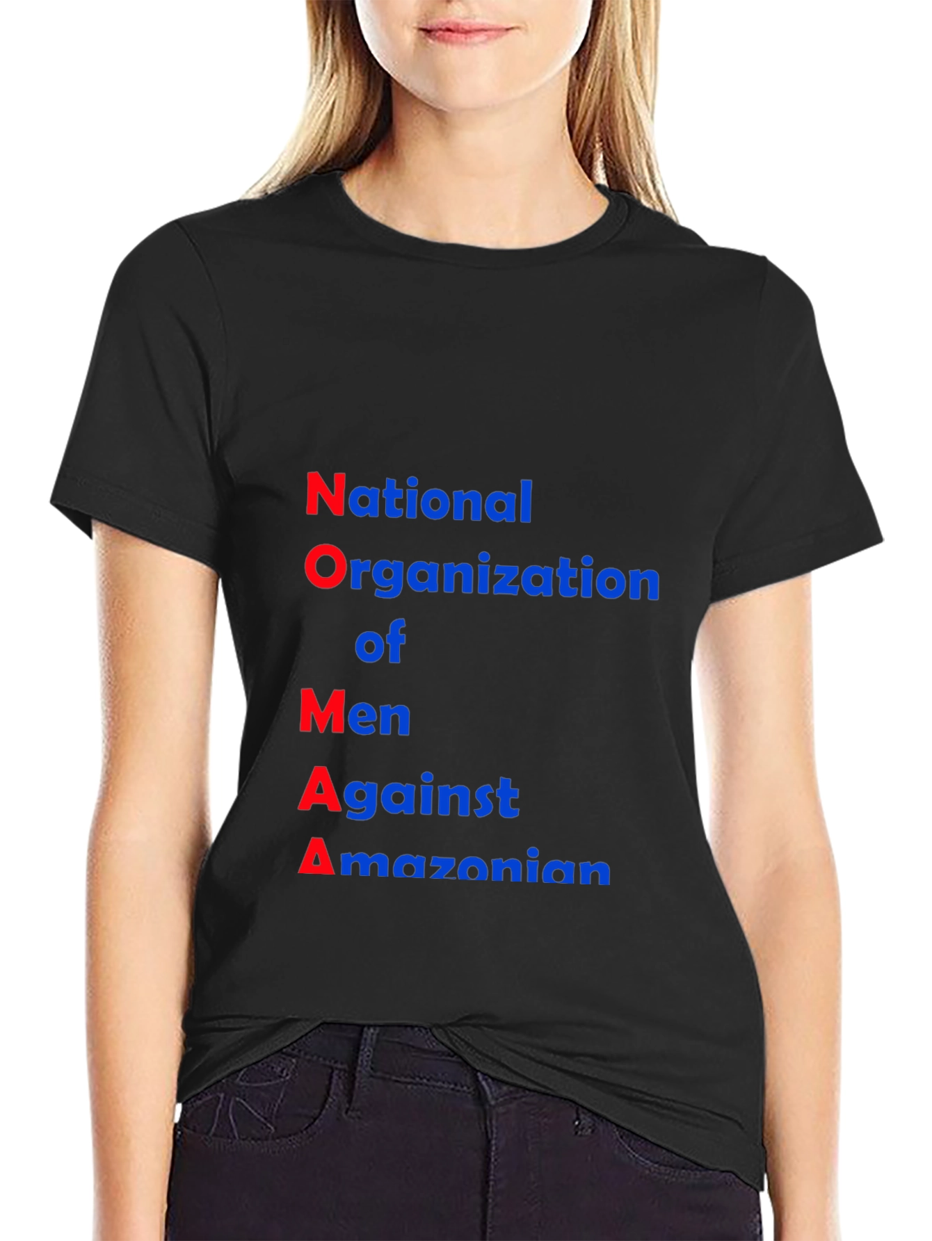 NOMA T-Shirt: National Organization of Men Against Amazonian
