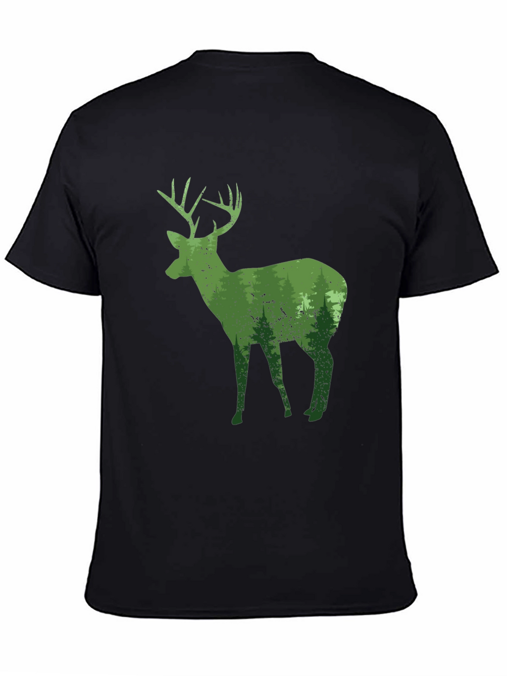 Deer Forest T-Shirt - Nature Inspired Design