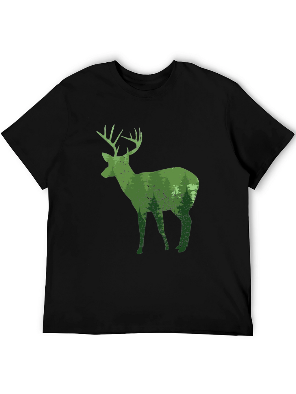 Deer Forest T-Shirt - Nature Inspired Design