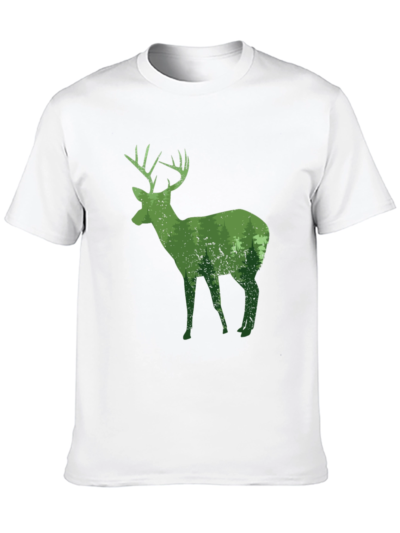 Deer Forest T-Shirt - Nature Inspired Design