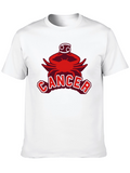 Cancer Zodiac T-Shirt: Red Graphic Tee
