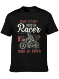 Motorcycle Racer T-Shirt - Speed Raceway Tee