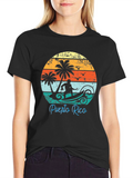 Puerto Rico Surfing T-Shirt