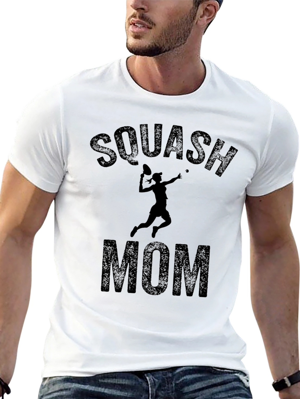 Squash Mom Graphic T-Shirt