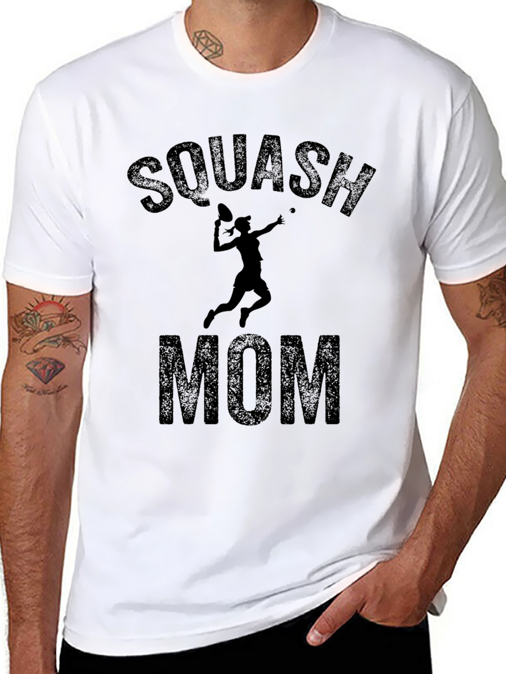 Squash Mom Graphic T-Shirt