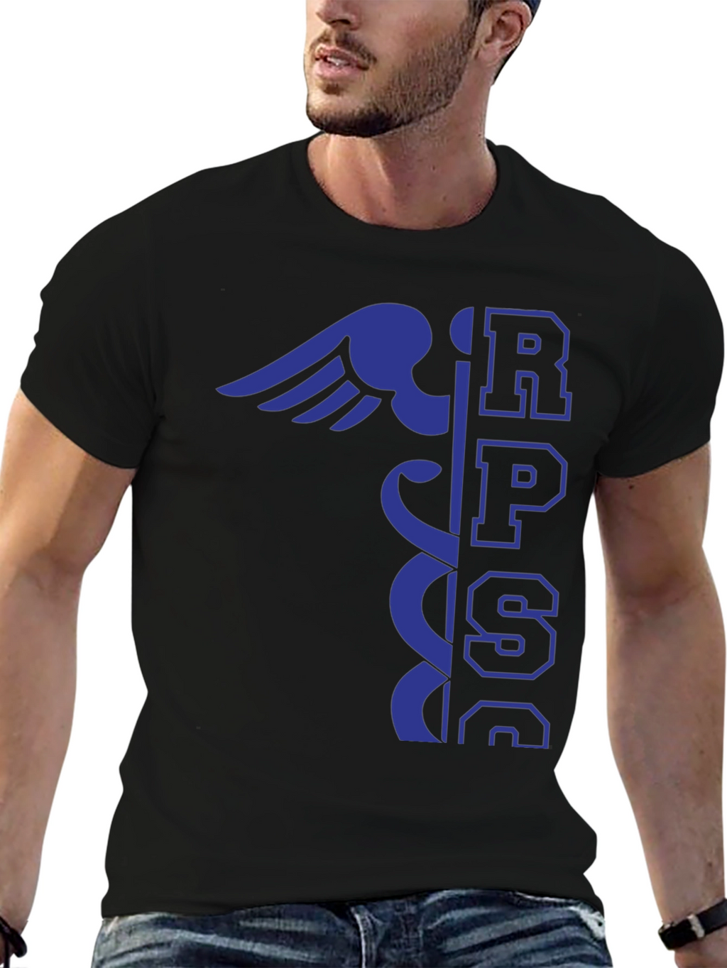 RPSC Caduceus T-Shirt - Bold Graphic Tee