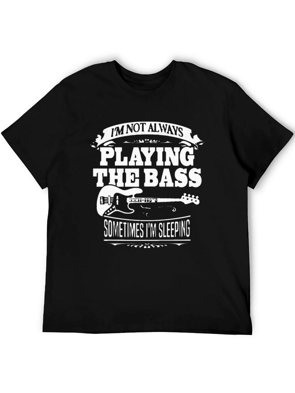 Bass Guitar Player Graphic T-Shirt
