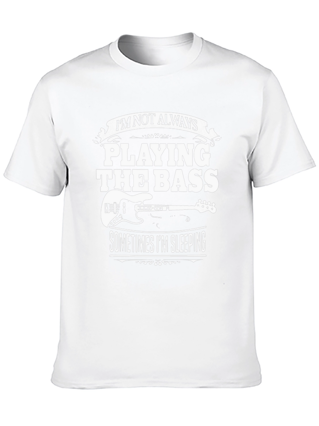 Bass Guitar Player Graphic T-Shirt