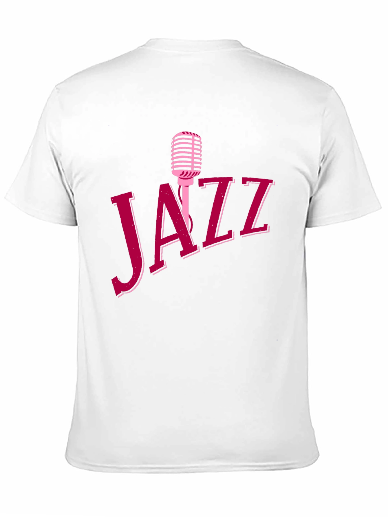 Jazz Music T-Shirt - Retro Microphone Design