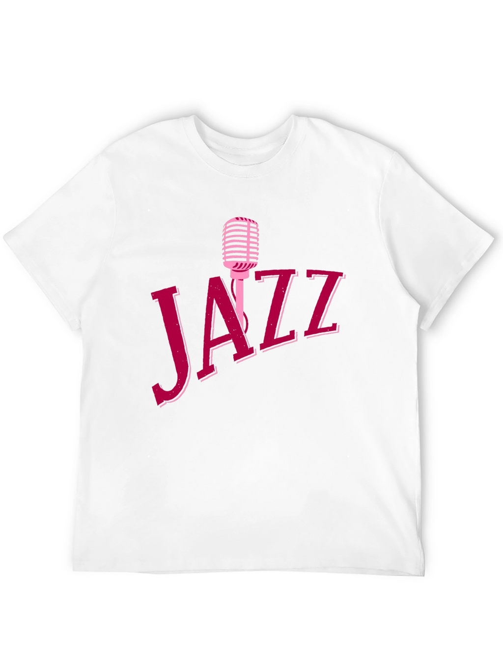 Jazz Music T-Shirt - Retro Microphone Design