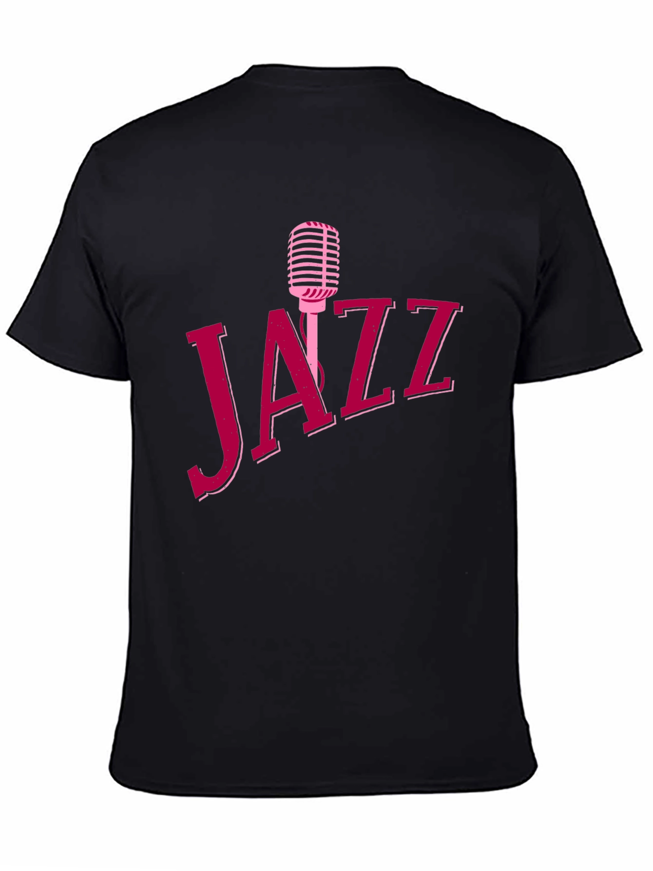 Jazz Music T-Shirt - Retro Microphone Design
