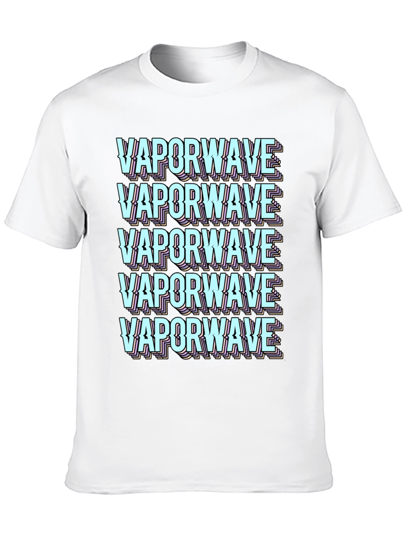 Vaporwave Aesthetic Graphic Tee - Black T-Shirt
