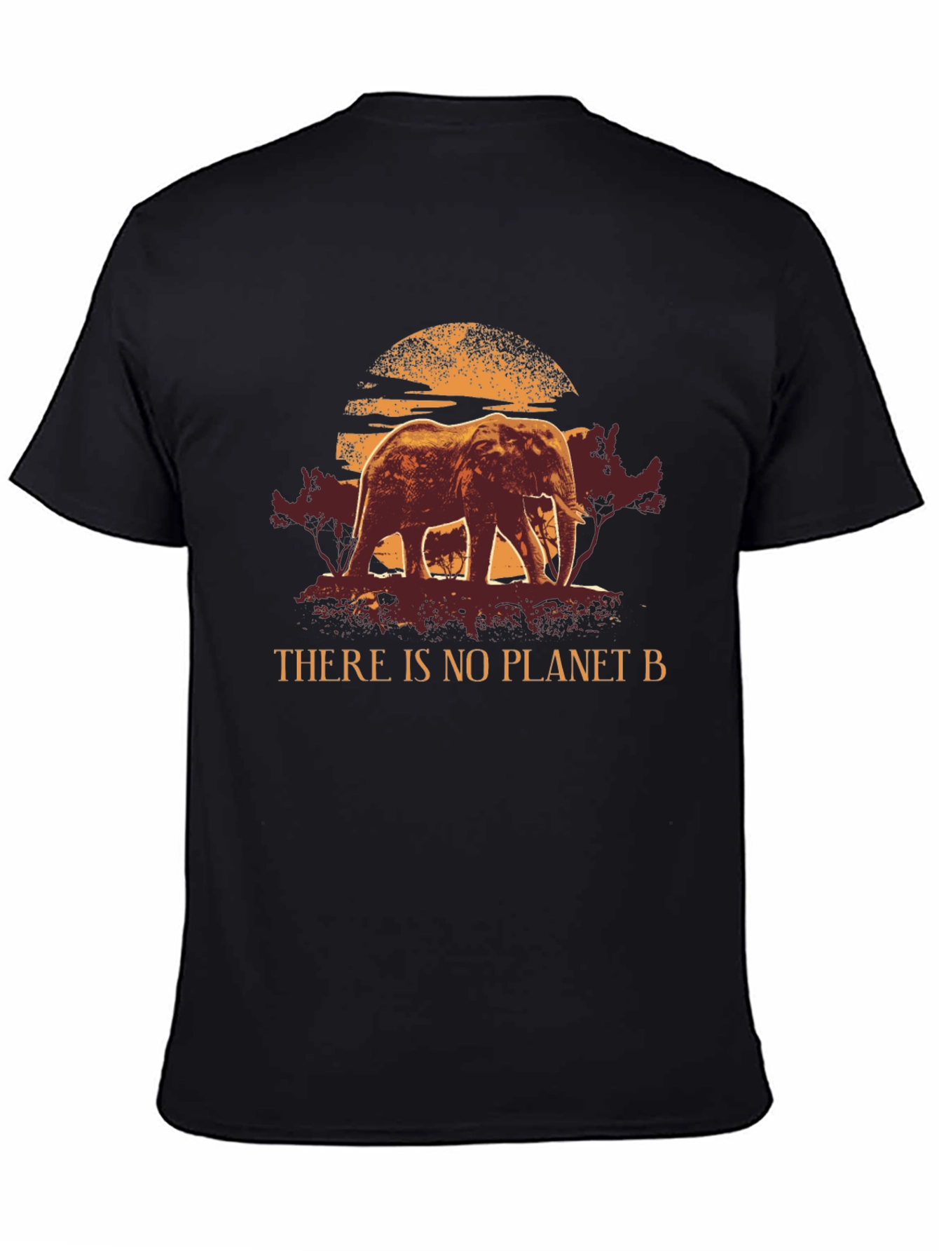 Eco Elephant Graphic Tee - No Planet B