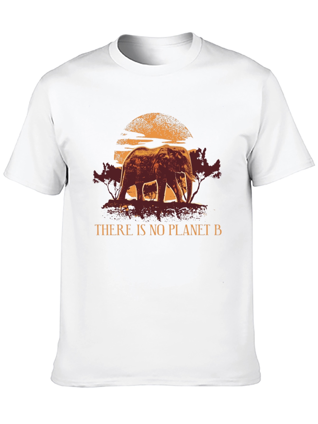 Eco Elephant Graphic Tee - No Planet B