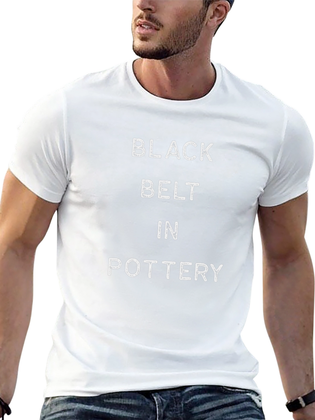 Black Belt In Pottery Graphic Tee